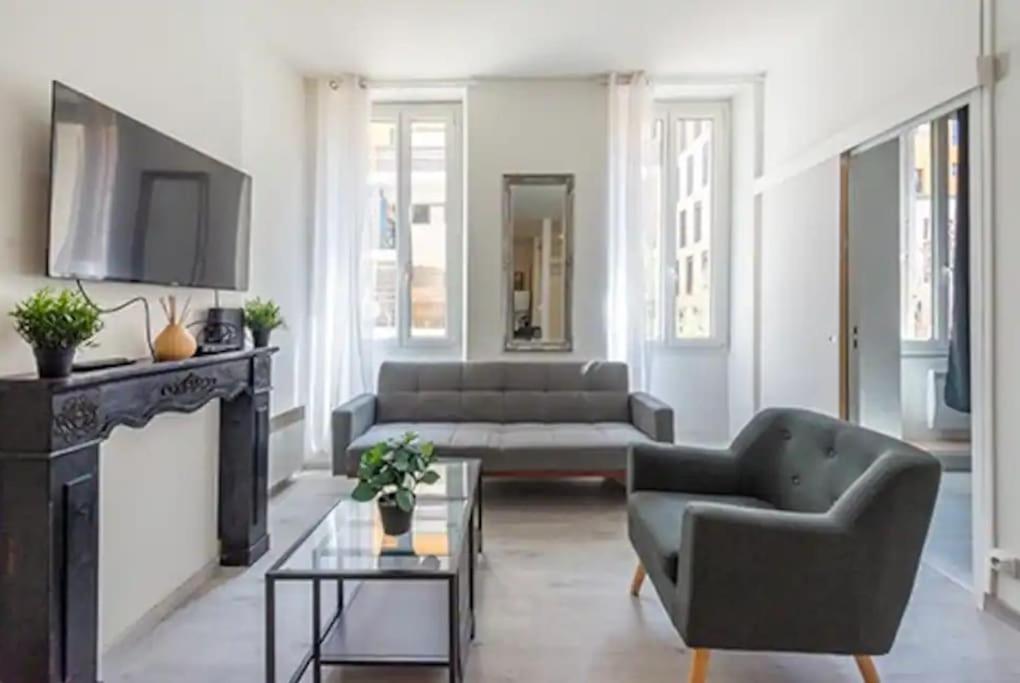 T2 Appartement Lumineux A La Joliette Marseilles Exterior foto